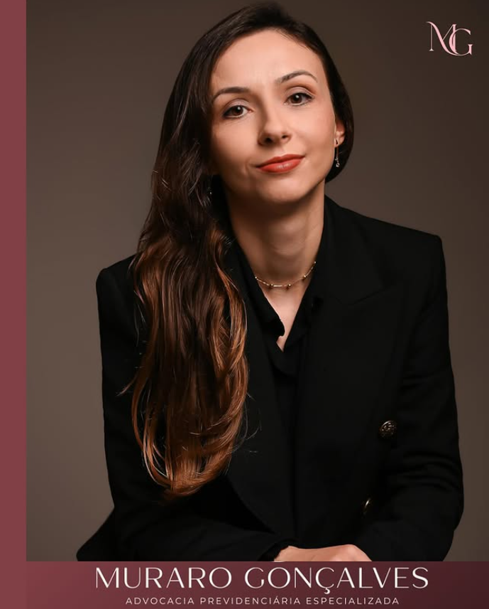Advogada Isabelle Muraro Gonçalves, especialista em direito previdenciário